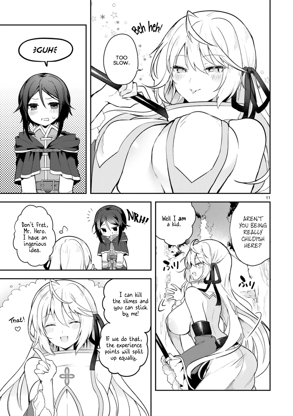 The White Mage Doesn't Want to Raise the Hero's Level Chapter 2 page 11 - Chapter 2