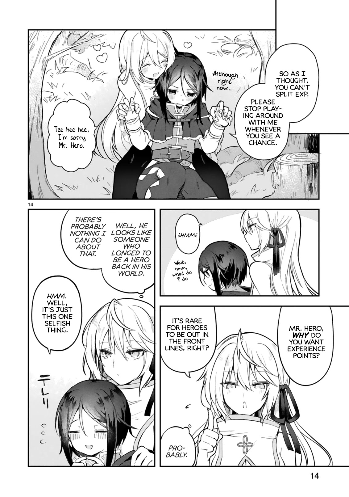The White Mage Doesn't Want to Raise the Hero's Level Chapter 2 page 14 - Chapter 2