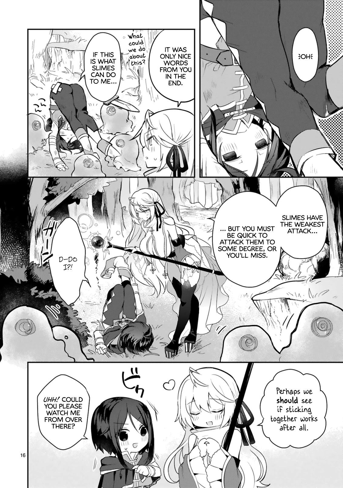 The White Mage Doesn't Want to Raise the Hero's Level Chapter 2 page 16 - Chapter 2