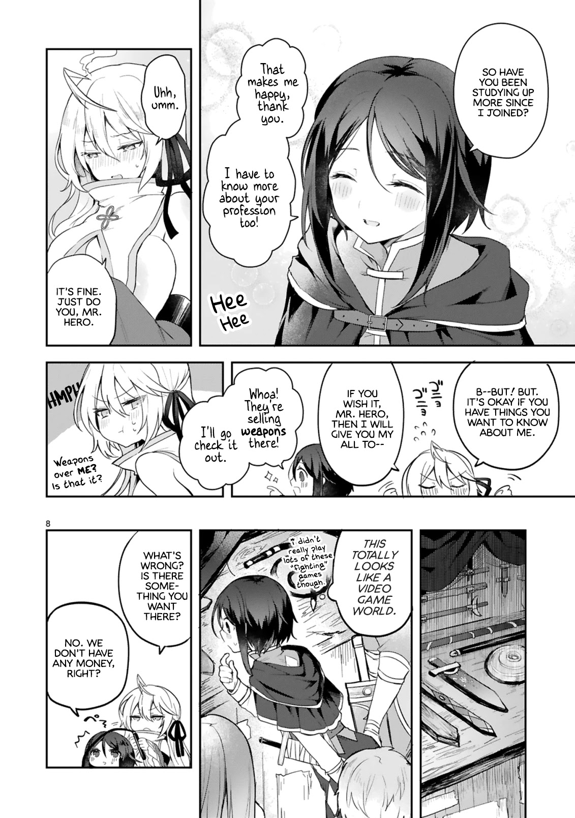 The White Mage Doesn't Want to Raise the Hero's Level Chapter 2 page 8 - Chapter 2