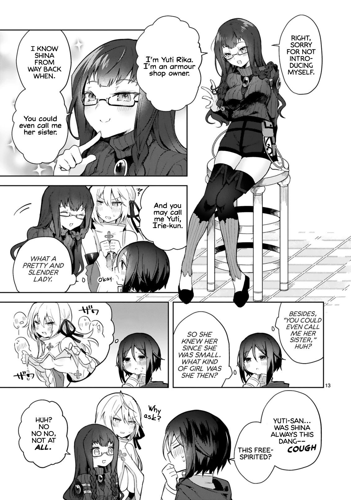 The White Mage Doesn't Want to Raise the Hero's Level Chapter 3 page 13 - Chapter 3