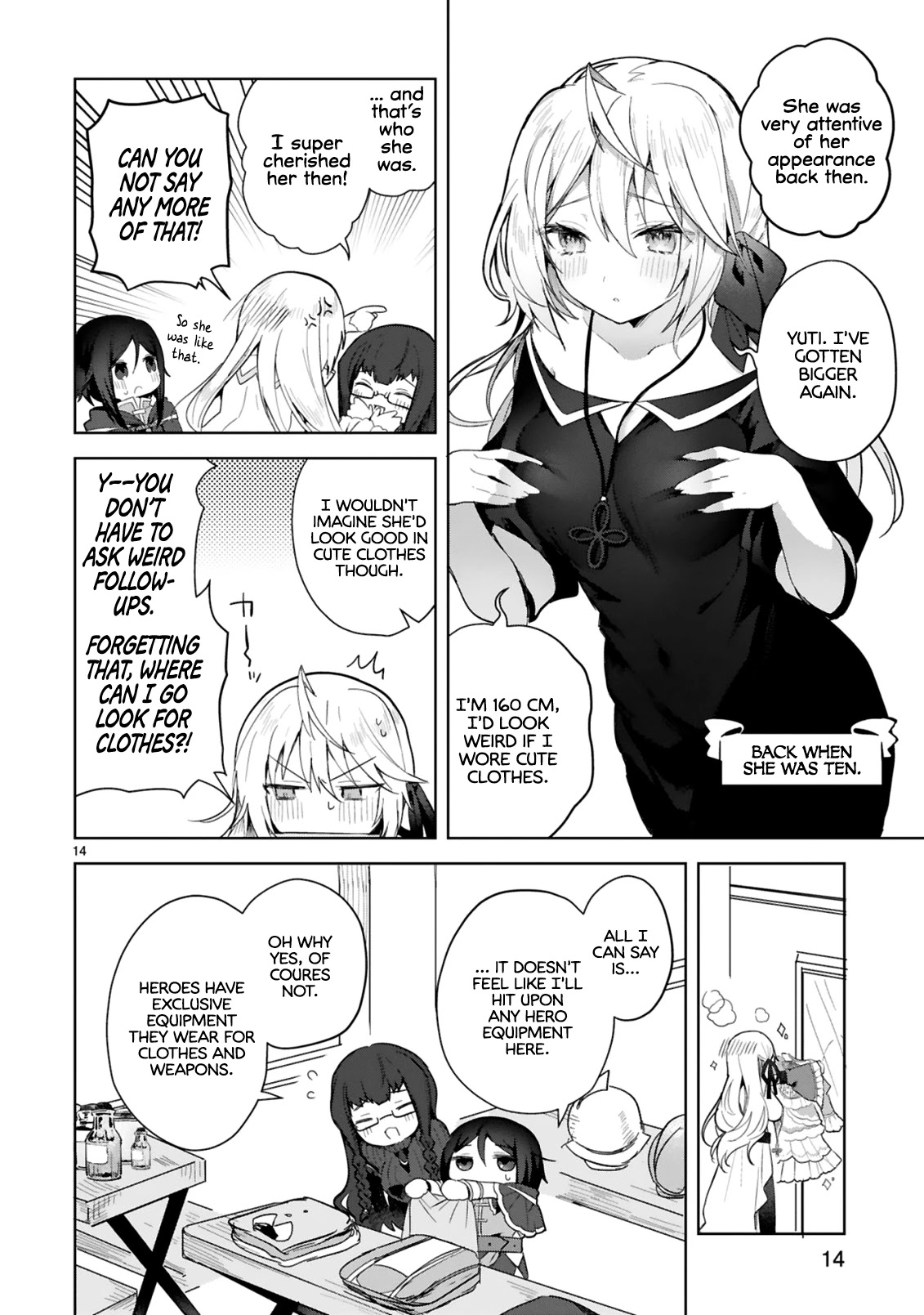 The White Mage Doesn't Want to Raise the Hero's Level Chapter 3 page 14 - Chapter 3