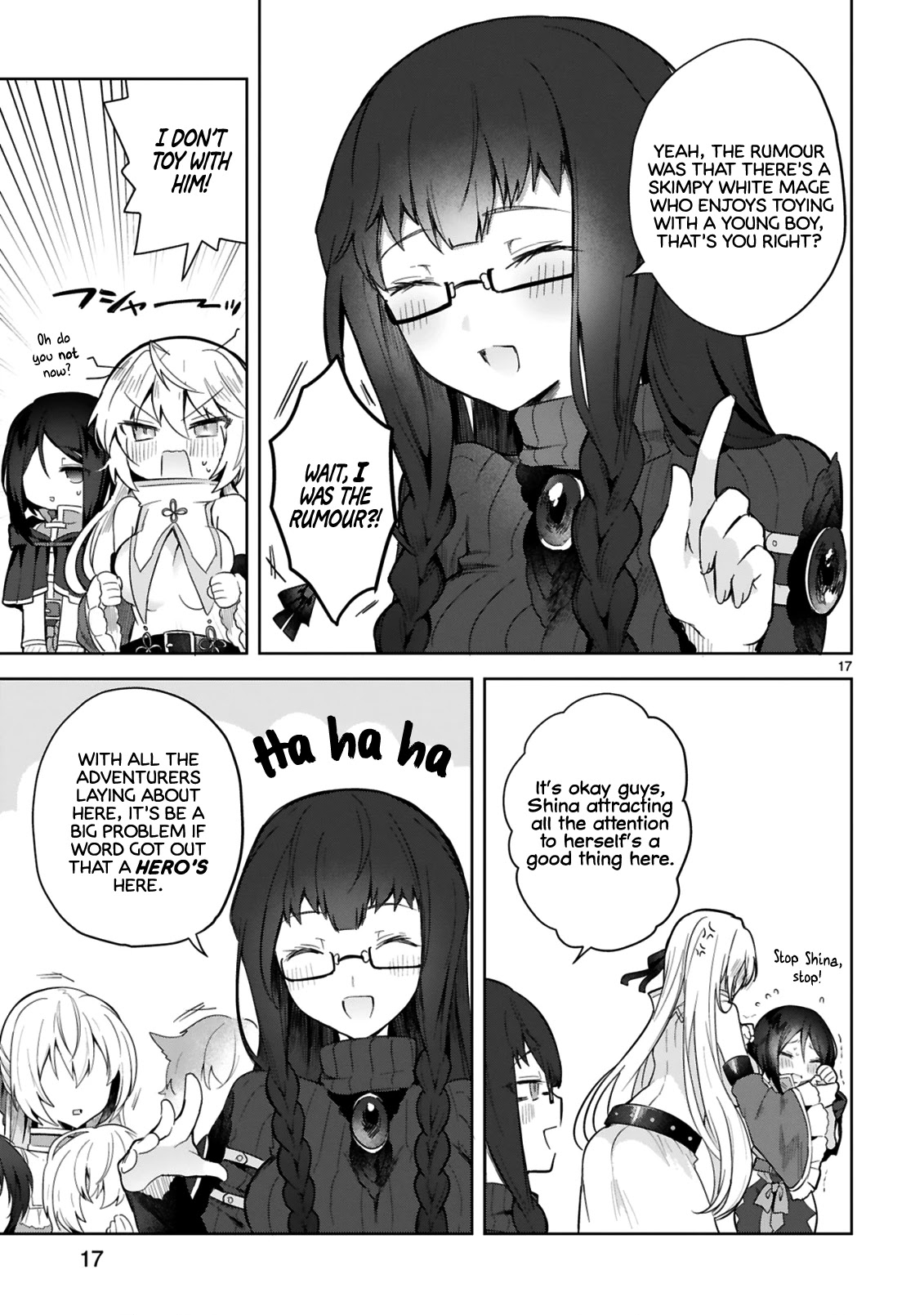 The White Mage Doesn't Want to Raise the Hero's Level Chapter 3 page 17 - Chapter 3