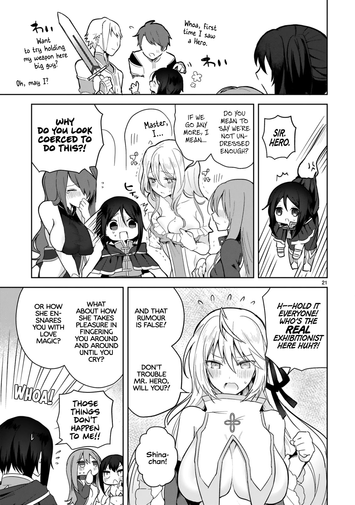 The White Mage Doesn't Want to Raise the Hero's Level Chapter 3 page 21 - Chapter 3