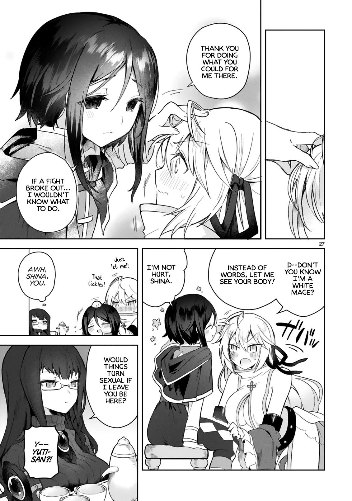 The White Mage Doesn't Want to Raise the Hero's Level Chapter 3 page 27 - Chapter 3