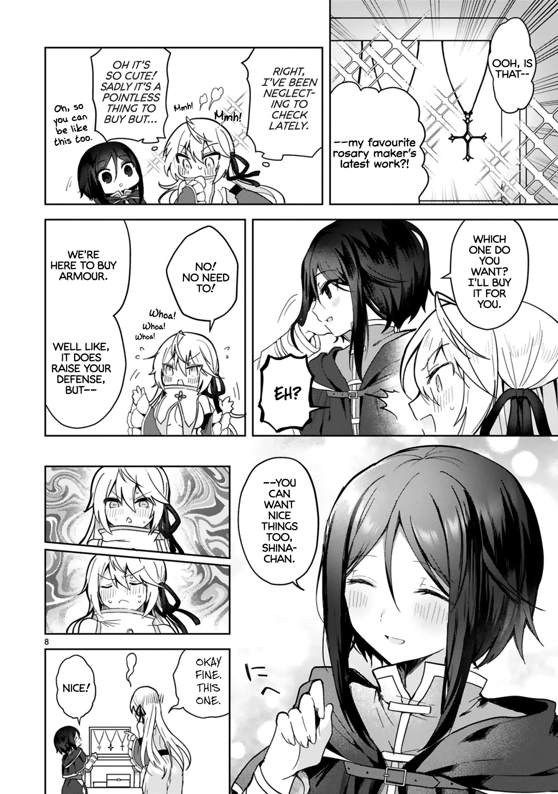 The White Mage Doesn't Want to Raise the Hero's Level Chapter 3 page 8 - Chapter 3