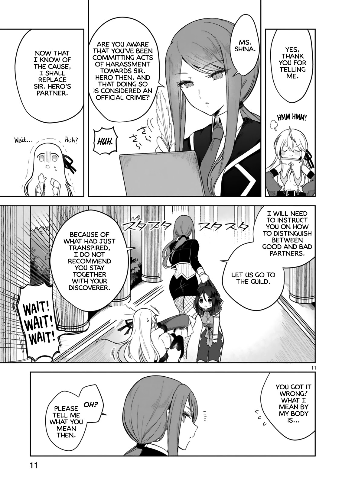 The White Mage Doesn't Want to Raise the Hero's Level Chapter 4 page 11 - Chapter 4