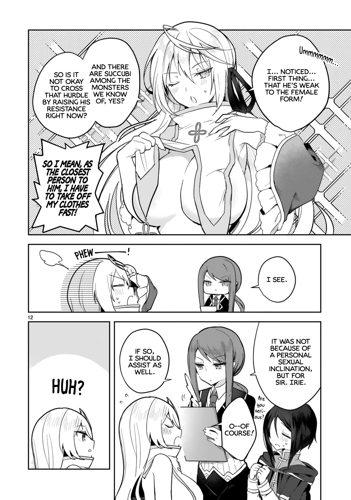 The White Mage Doesn't Want to Raise the Hero's Level Chapter 4 page 12 - Chapter 4