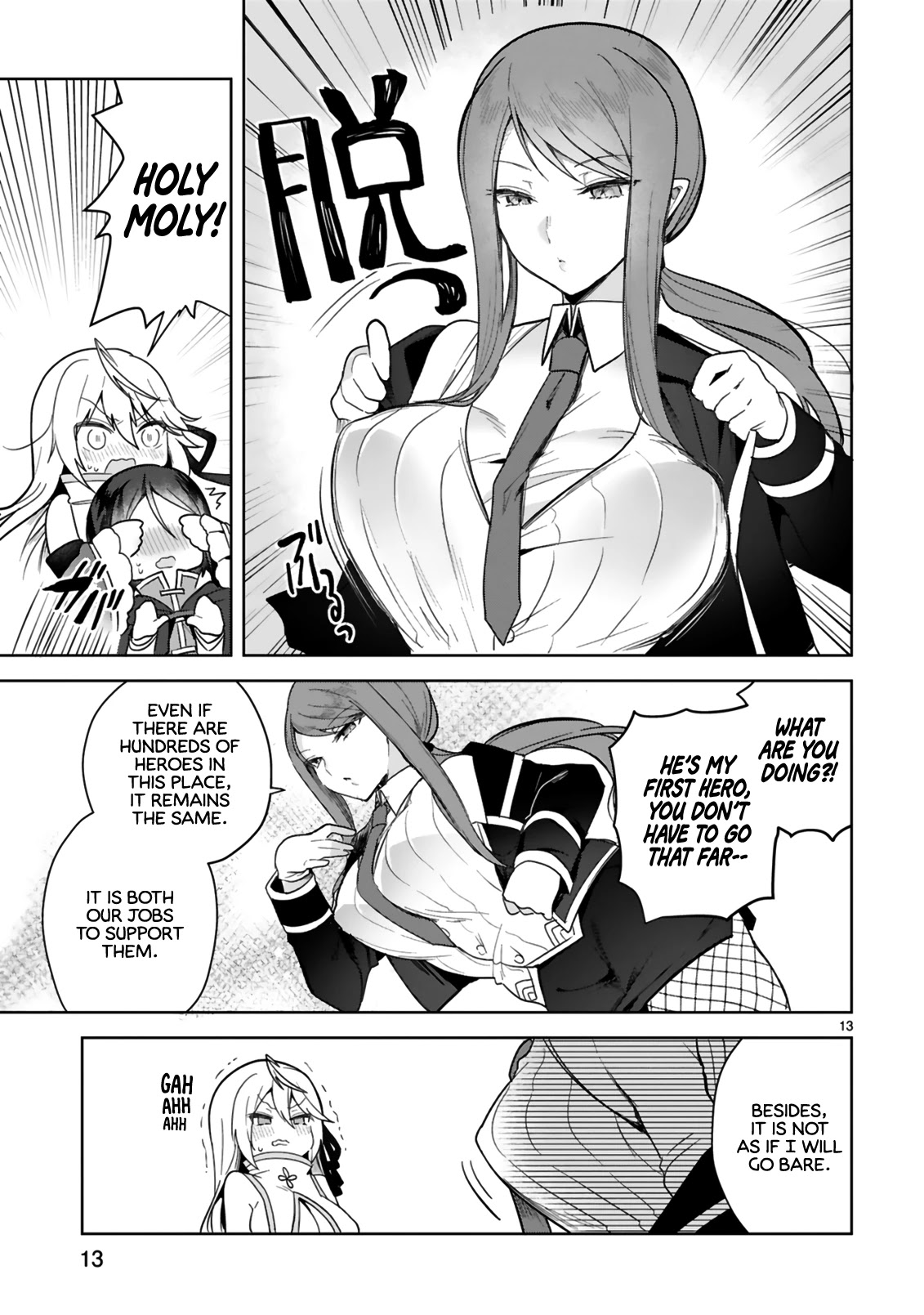 The White Mage Doesn't Want to Raise the Hero's Level Chapter 4 page 13 - Chapter 4