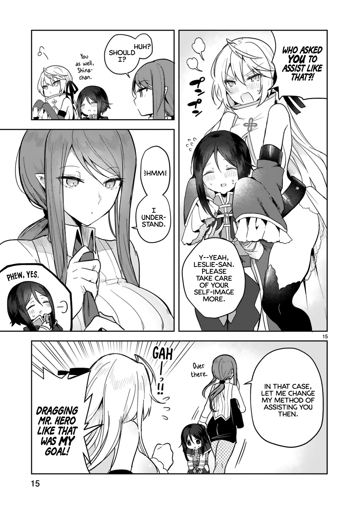 The White Mage Doesn't Want to Raise the Hero's Level Chapter 4 page 15 - Chapter 4