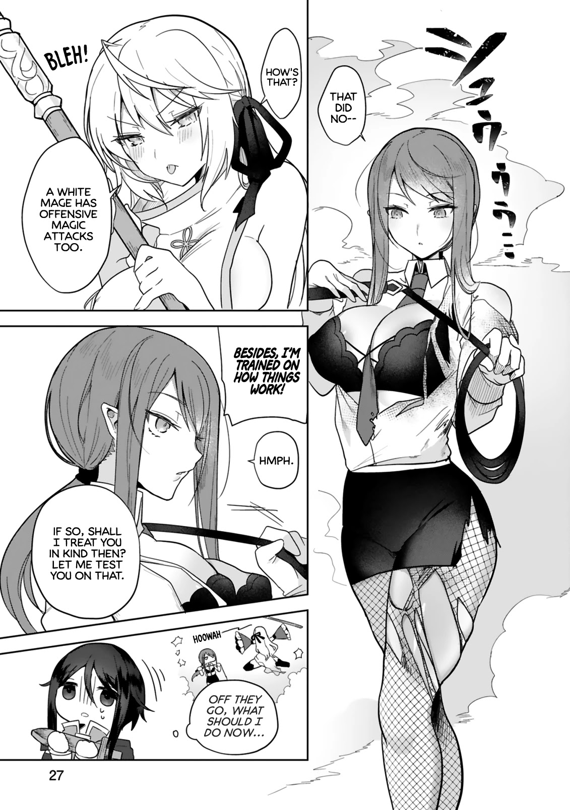 The White Mage Doesn't Want to Raise the Hero's Level Chapter 4 page 27 - Chapter 4