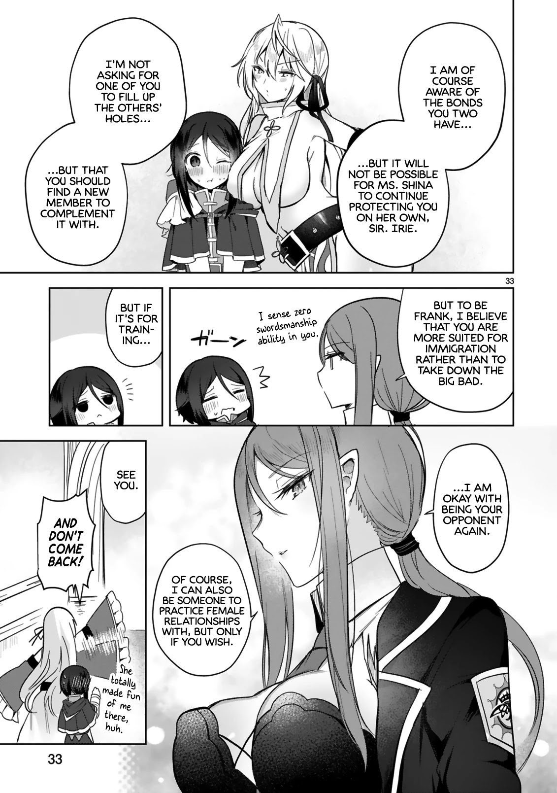 The White Mage Doesn't Want to Raise the Hero's Level Chapter 4 page 33 - Chapter 4