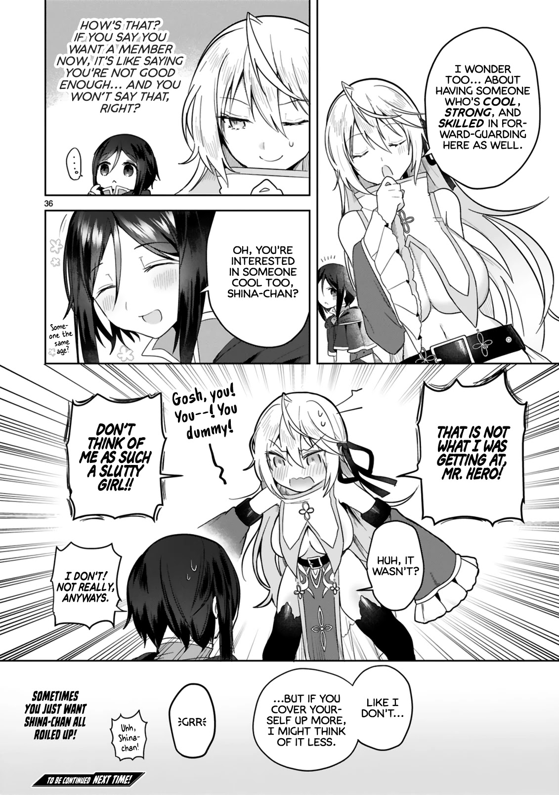 The White Mage Doesn't Want to Raise the Hero's Level Chapter 4 page 36 - Chapter 4
