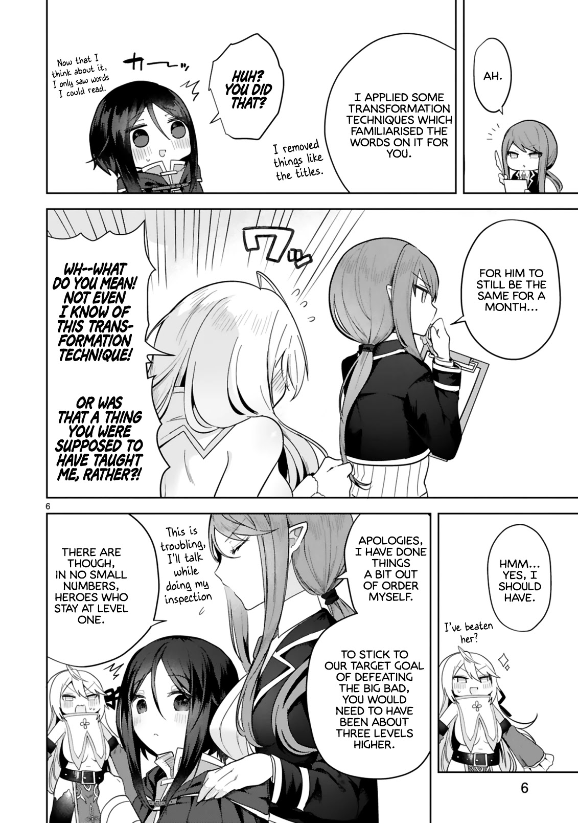 The White Mage Doesn't Want to Raise the Hero's Level Chapter 4 page 6 - Chapter 4