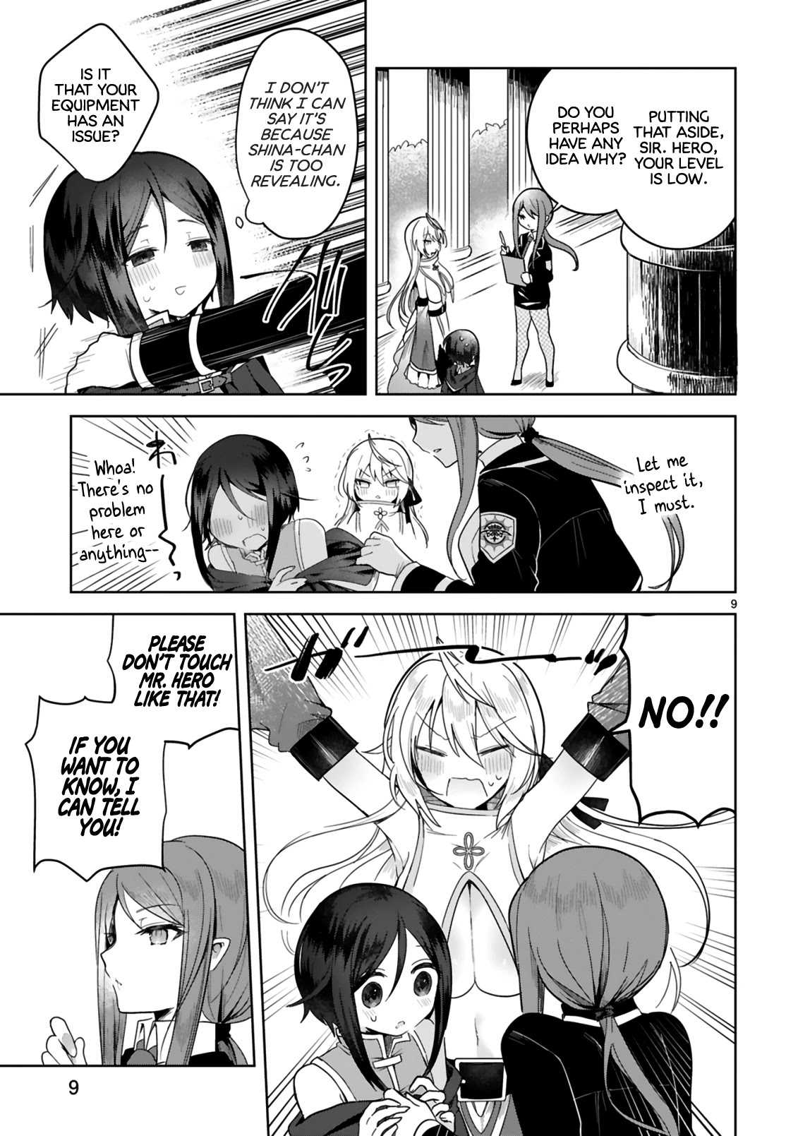 The White Mage Doesn't Want to Raise the Hero's Level Chapter 4 page 9 - Chapter 4