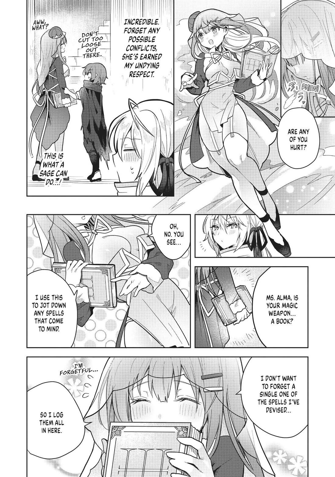 The White Mage Doesn't Want to Raise the Hero's Level Chapter 6 page 11 - Chapter 6