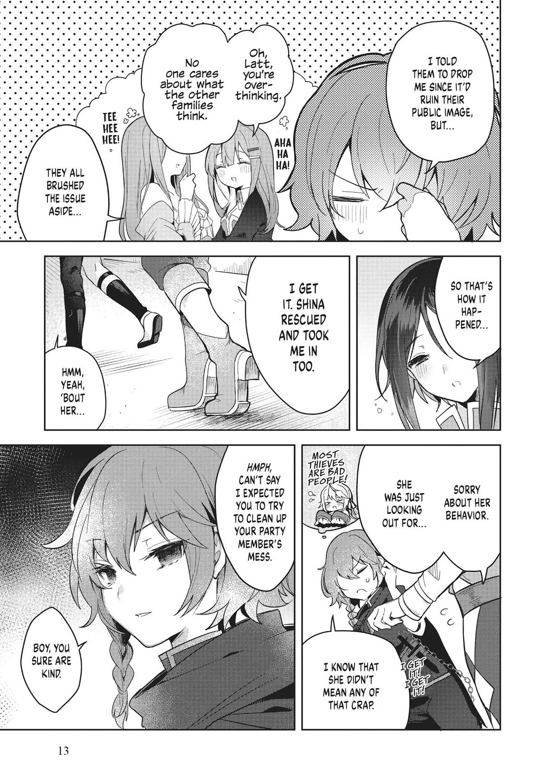 The White Mage Doesn't Want to Raise the Hero's Level Chapter 6 page 14 - Chapter 6