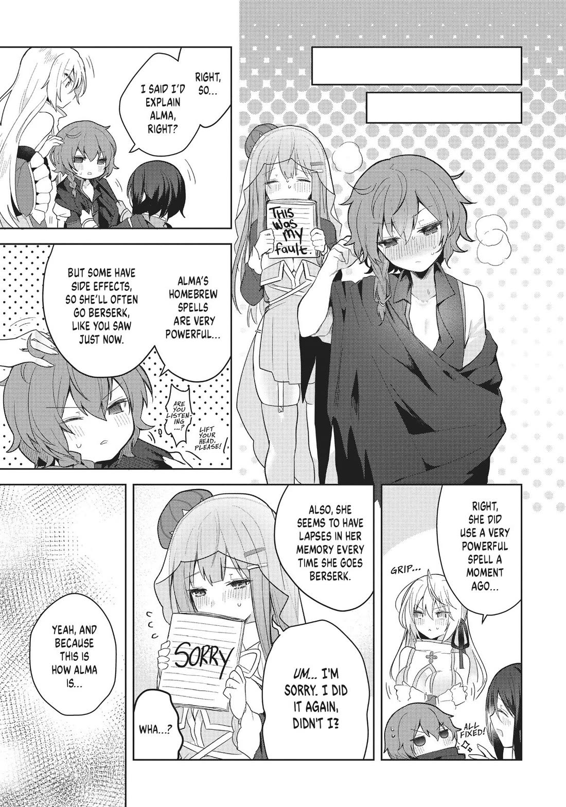 The White Mage Doesn't Want to Raise the Hero's Level Chapter 6 page 30 - Chapter 6