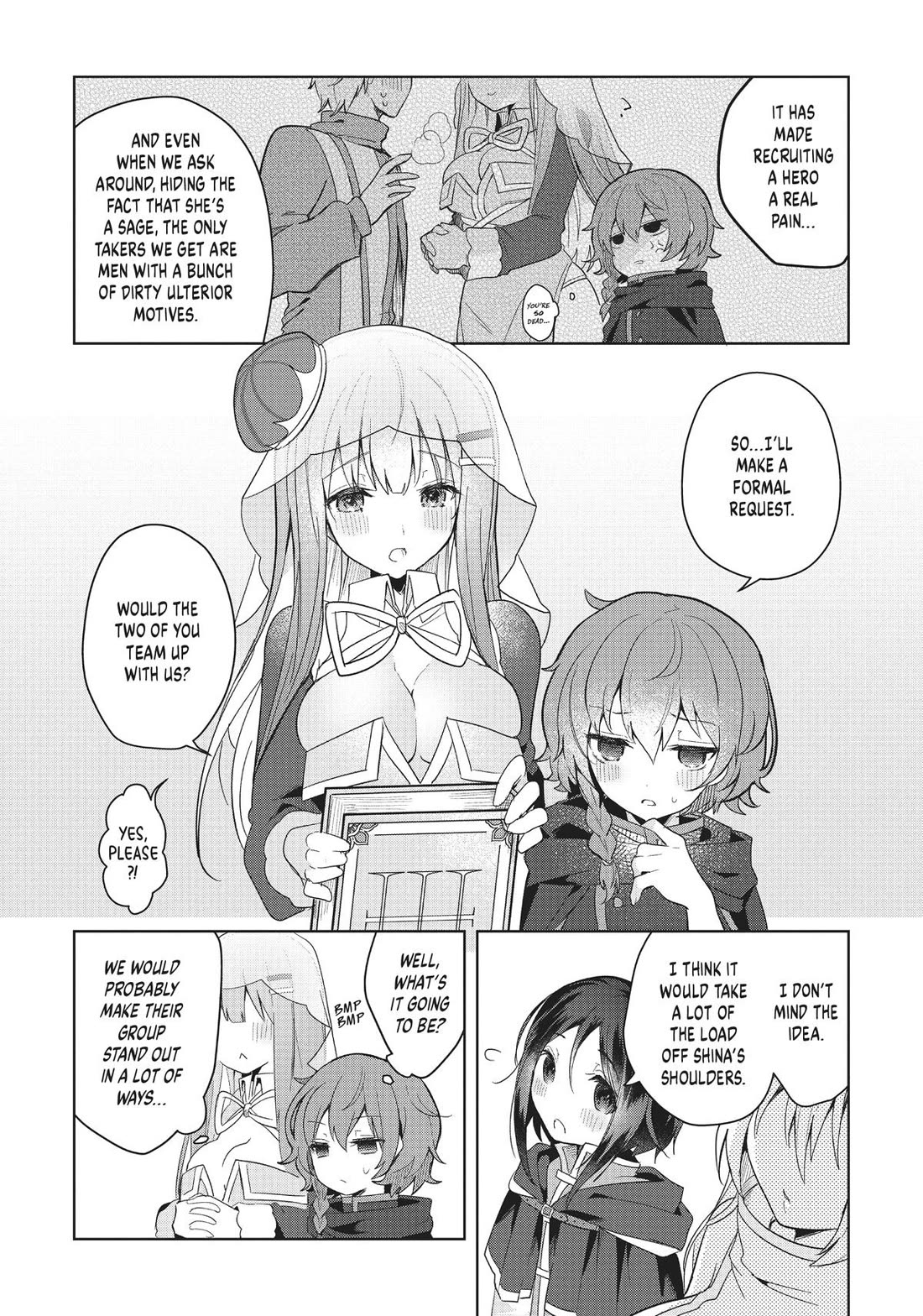 The White Mage Doesn't Want to Raise the Hero's Level Chapter 6 page 31 - Chapter 6