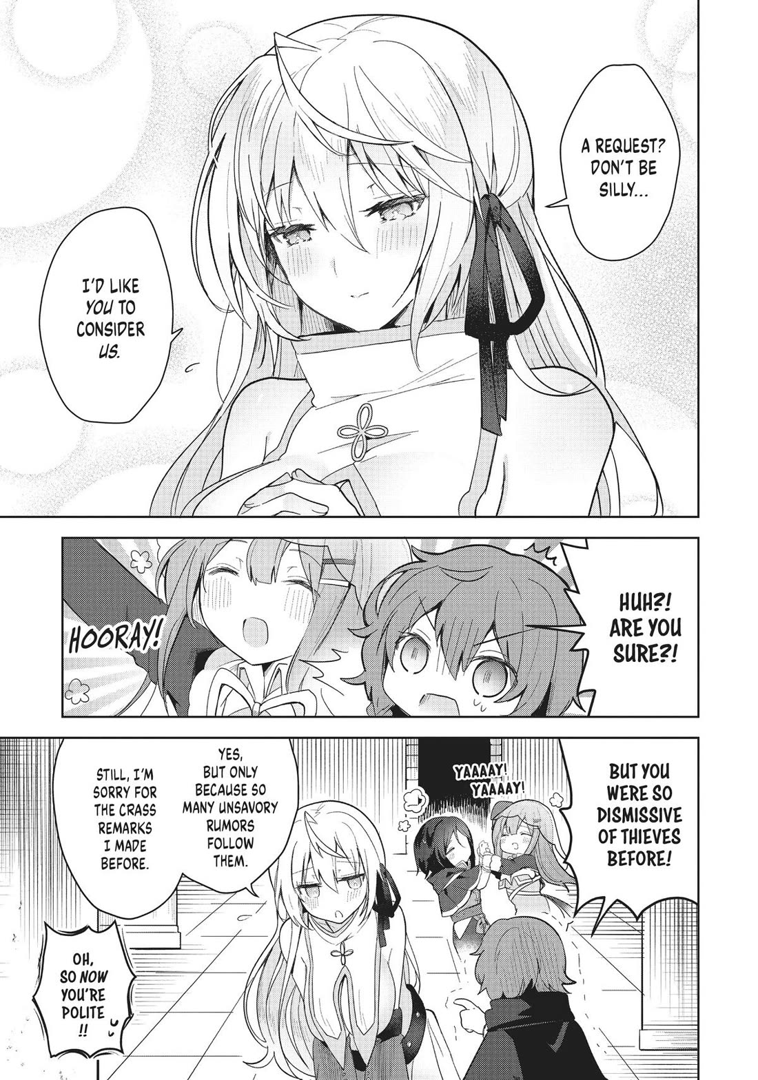 The White Mage Doesn't Want to Raise the Hero's Level Chapter 6 page 32 - Chapter 6