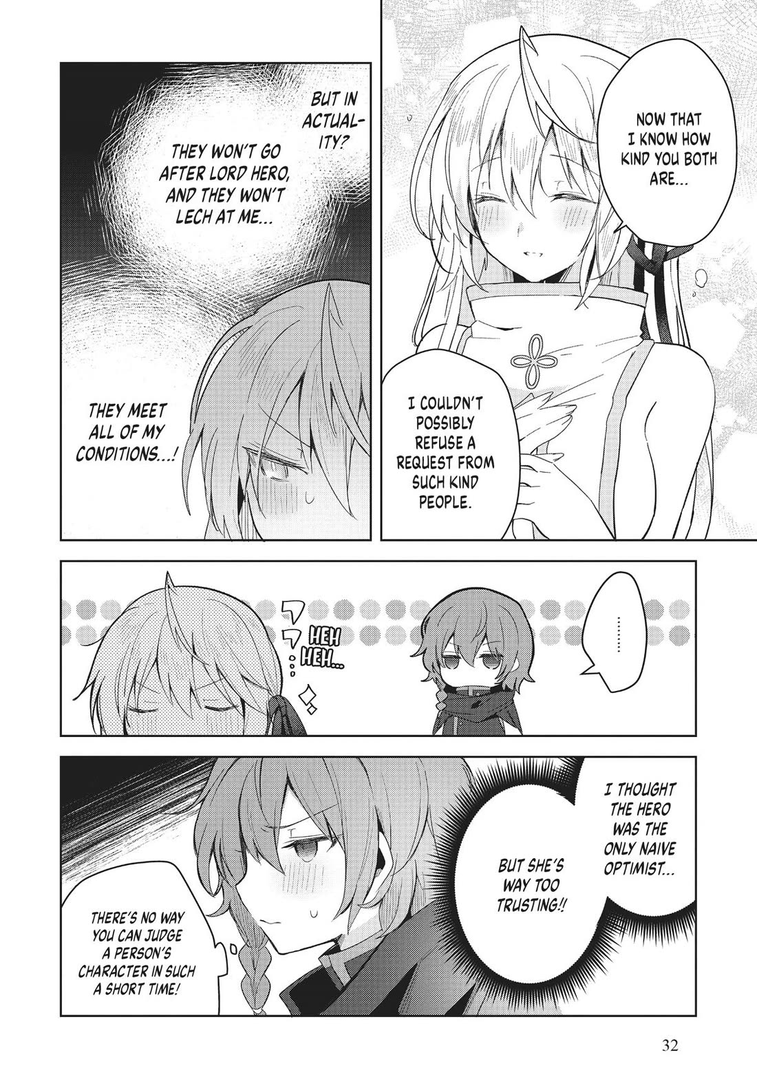 The White Mage Doesn't Want to Raise the Hero's Level Chapter 6 page 33 - Chapter 6