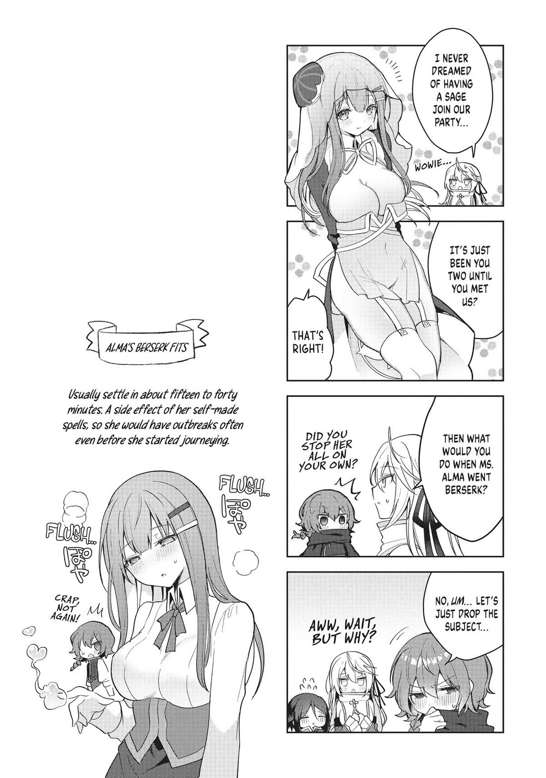 The White Mage Doesn't Want to Raise the Hero's Level Chapter 6 page 36 - Chapter 6