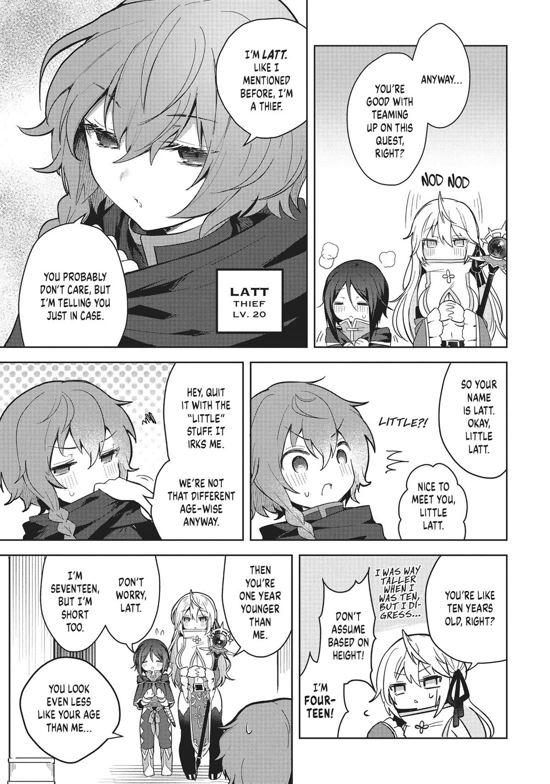 The White Mage Doesn't Want to Raise the Hero's Level Chapter 6 page 6 - Chapter 6