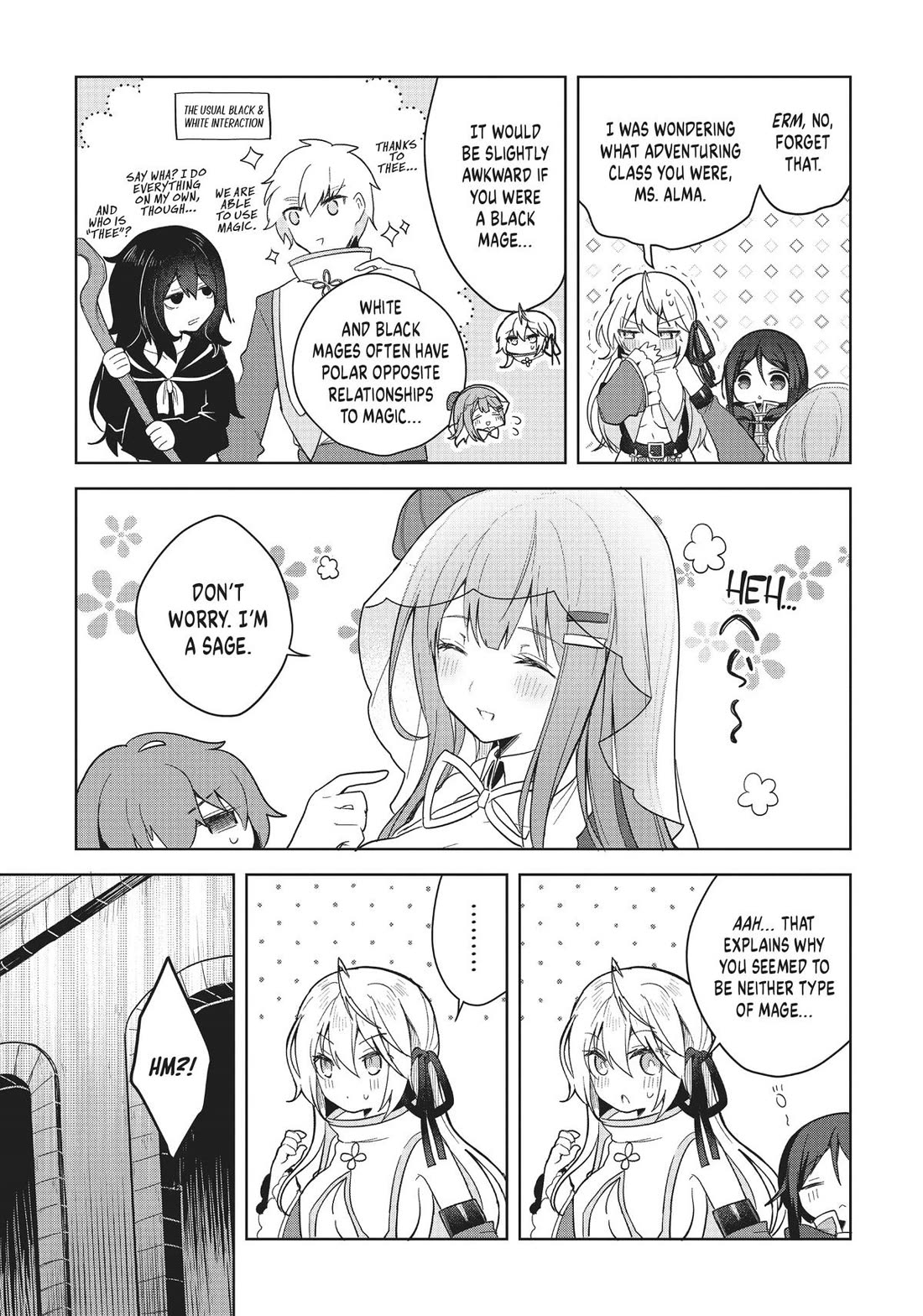 The White Mage Doesn't Want to Raise the Hero's Level Chapter 6 page 8 - Chapter 6