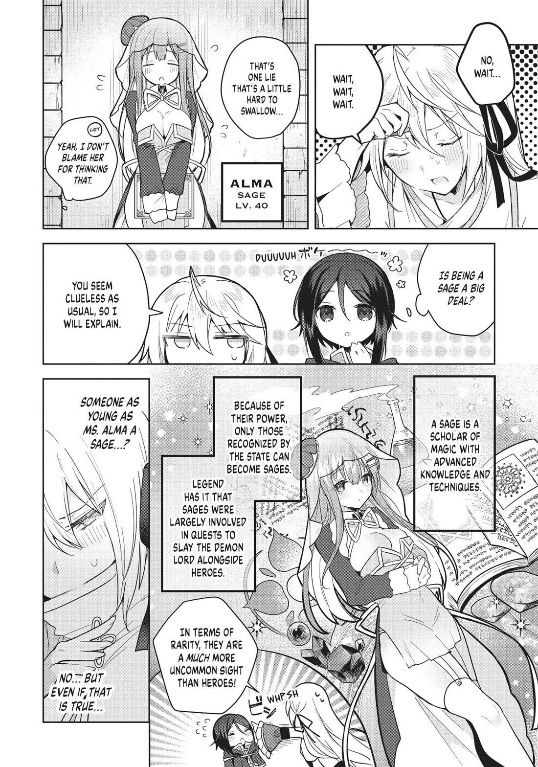 The White Mage Doesn't Want to Raise the Hero's Level Chapter 6 page 9 - Chapter 6