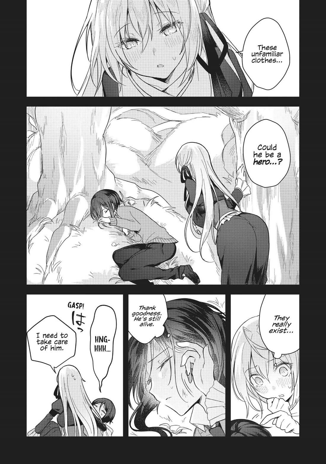 The White Mage Doesn't Want to Raise the Hero's Level Chapter 7 page 10 - Chapter 7