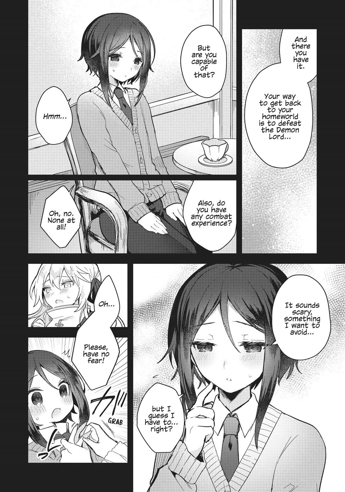 The White Mage Doesn't Want to Raise the Hero's Level Chapter 7 page 12 - Chapter 7