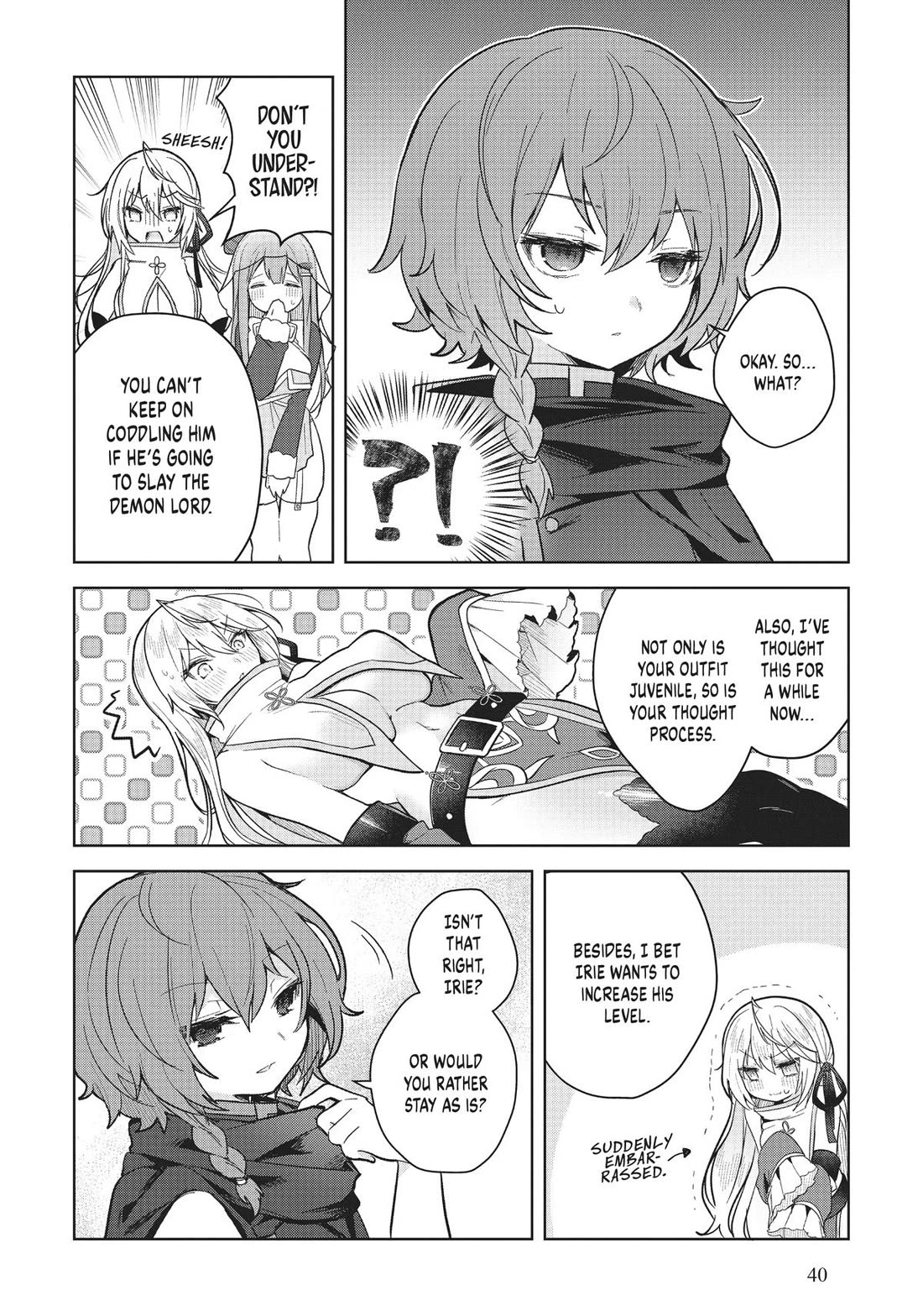 The White Mage Doesn't Want to Raise the Hero's Level Chapter 7 page 4 - Chapter 7