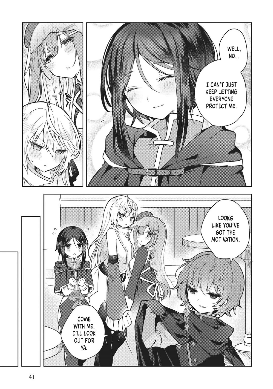 The White Mage Doesn't Want to Raise the Hero's Level Chapter 7 page 5 - Chapter 7