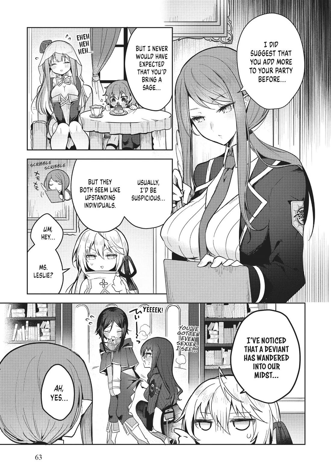 The White Mage Doesn't Want to Raise the Hero's Level Chapter 8 page 1 - Chapter 8