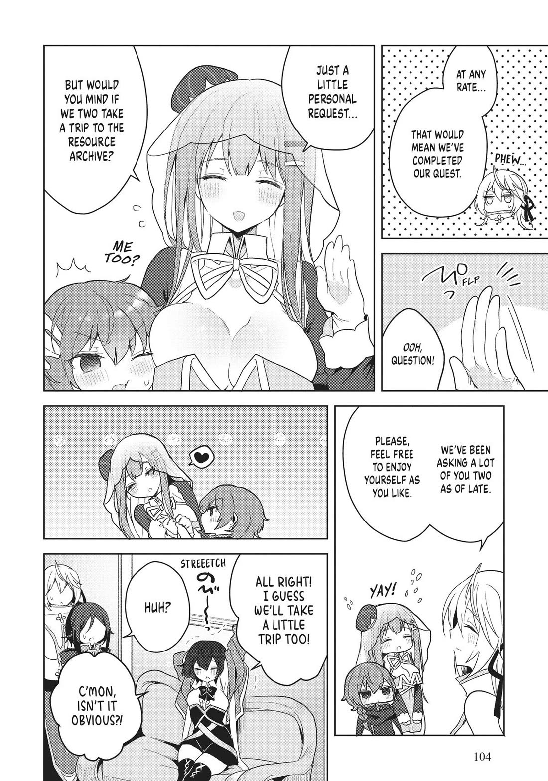 The White Mage Doesn't Want to Raise the Hero's Level Chapter 9 page 14 - Chapter 9