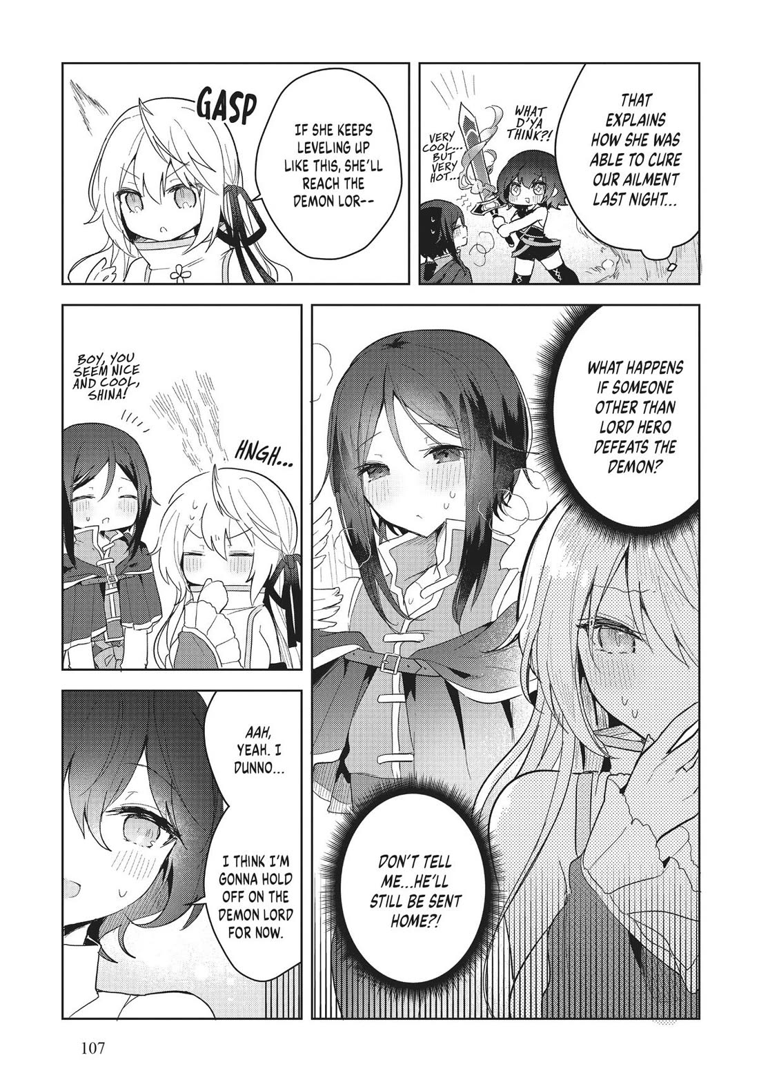 The White Mage Doesn't Want to Raise the Hero's Level Chapter 9 page 17 - Chapter 9