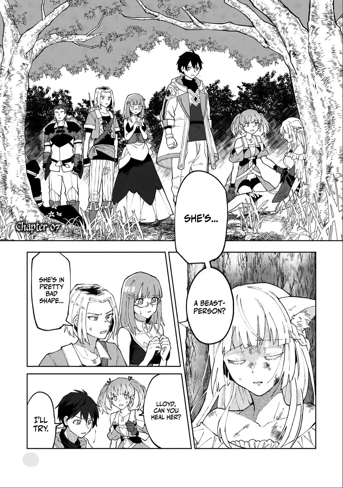 The White Mage Who Was Banished from the Hero's Party is Picked Up by an S Rank Adventurer~ This White Mage is too out of the Ordinary! Chapter 7 page 1 - Chapter 7