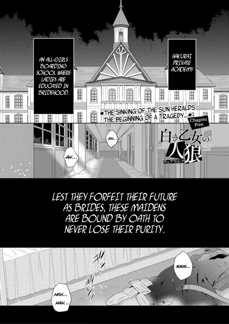 The White Maidens' Werewolf Chapter 5 page 1 - Chapter 5