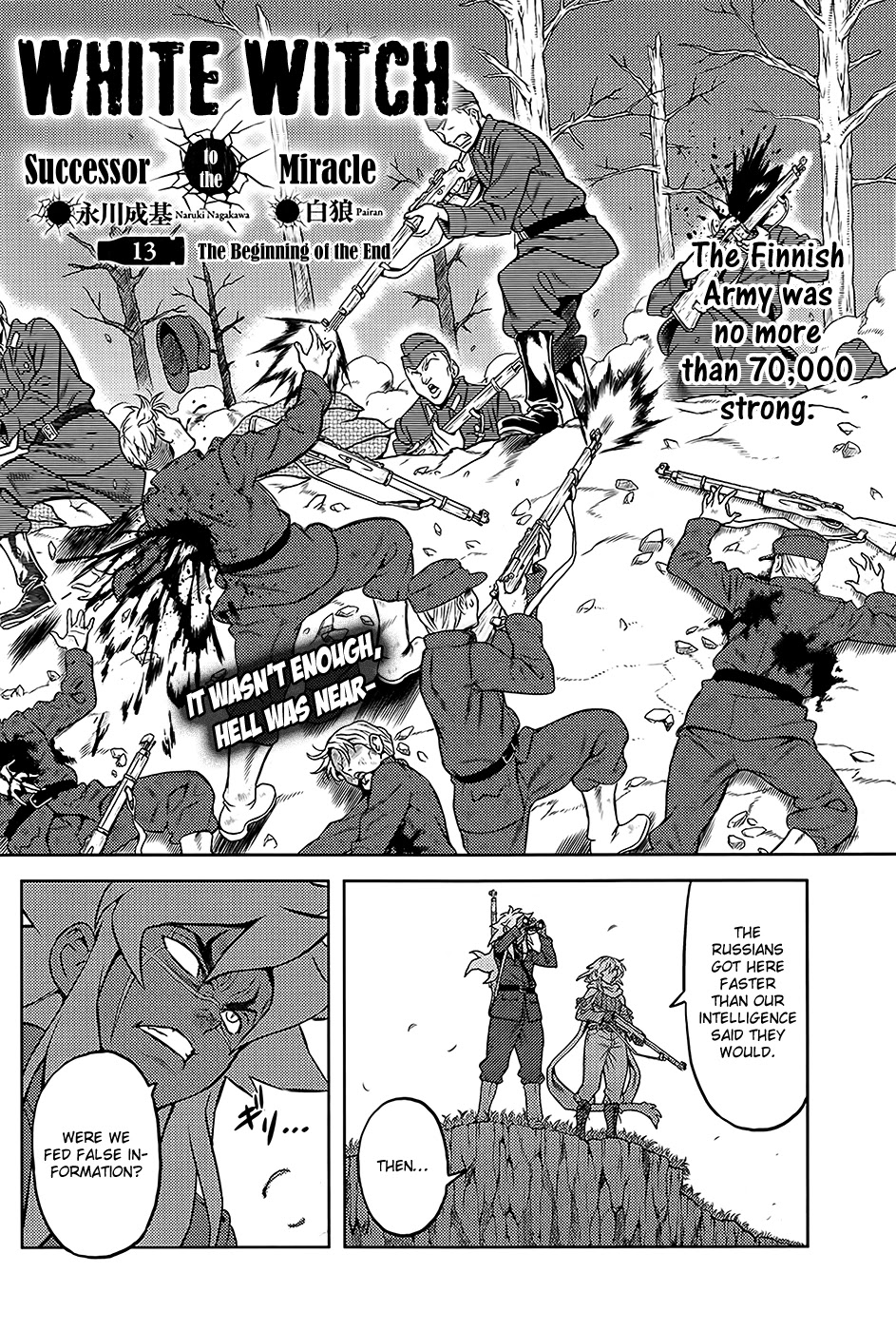 The White Witch - Beautiful Sniper Chapter 13 page 3 - Chapter 13: The Beginning of the End