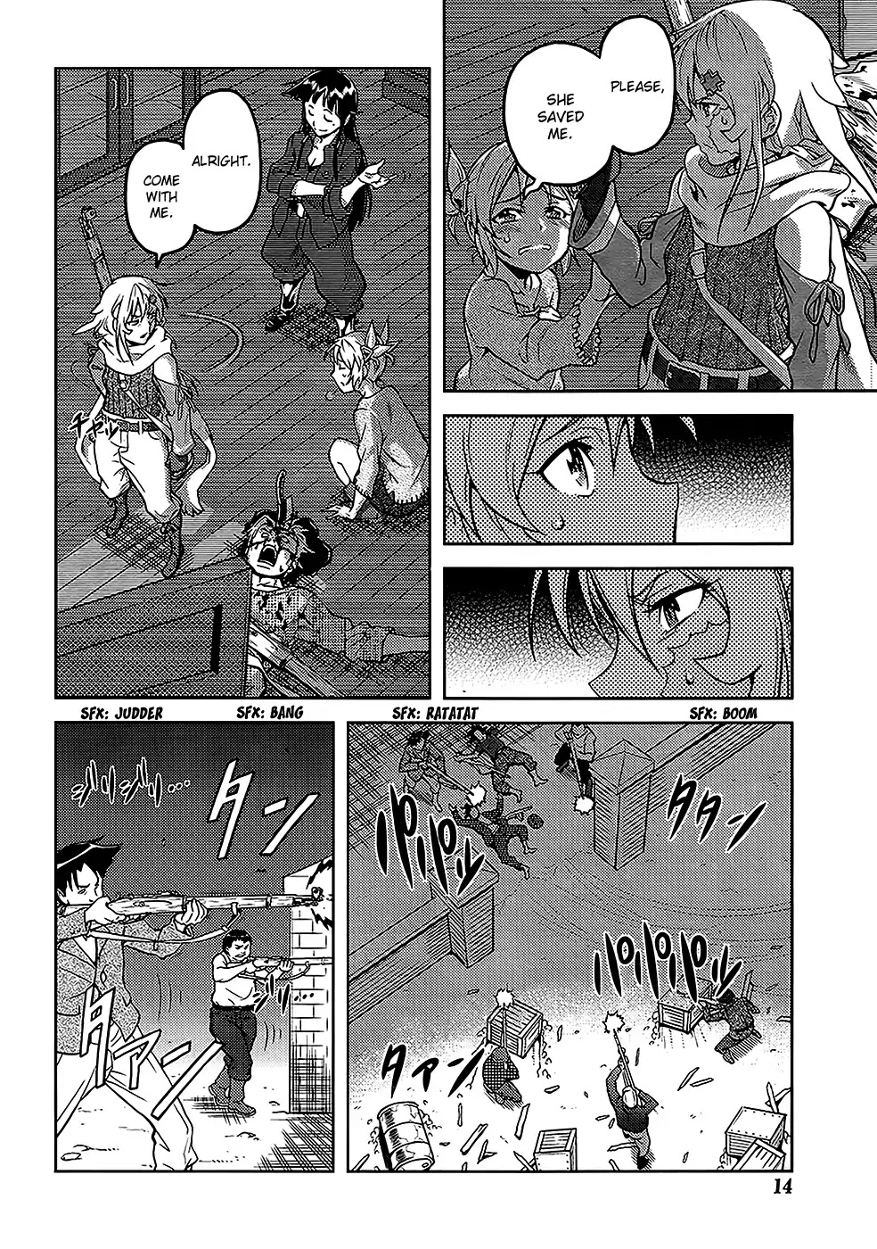 The White Witch - Beautiful Sniper Chapter 2.5 page 5 - Chapter 2.5: White and Red (2/2)