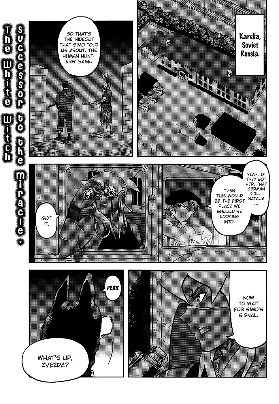 The White Witch - Beautiful Sniper Chapter 2 page 2 - Chapter 2: White and Red (1/2)