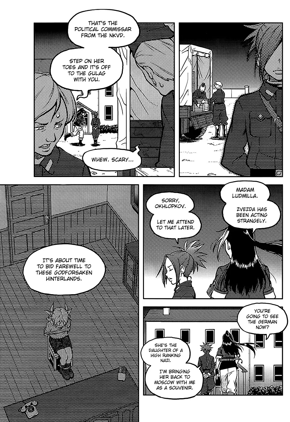 The White Witch - Beautiful Sniper Chapter 2 page 4 - Chapter 2: White and Red (1/2)