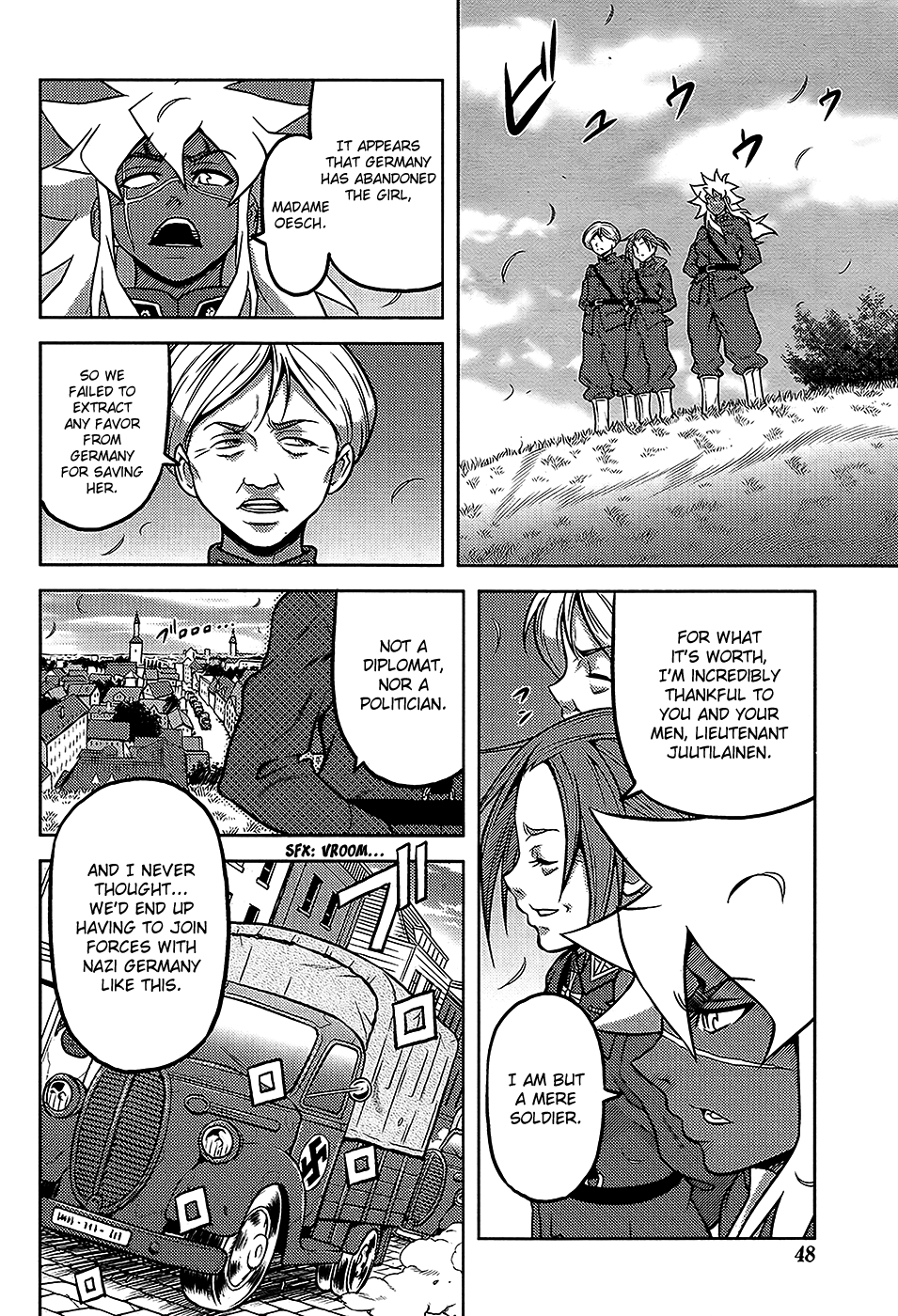 The White Witch - Beautiful Sniper Chapter 3 page 13 - Chapter 3: The White Witch and the Corpse