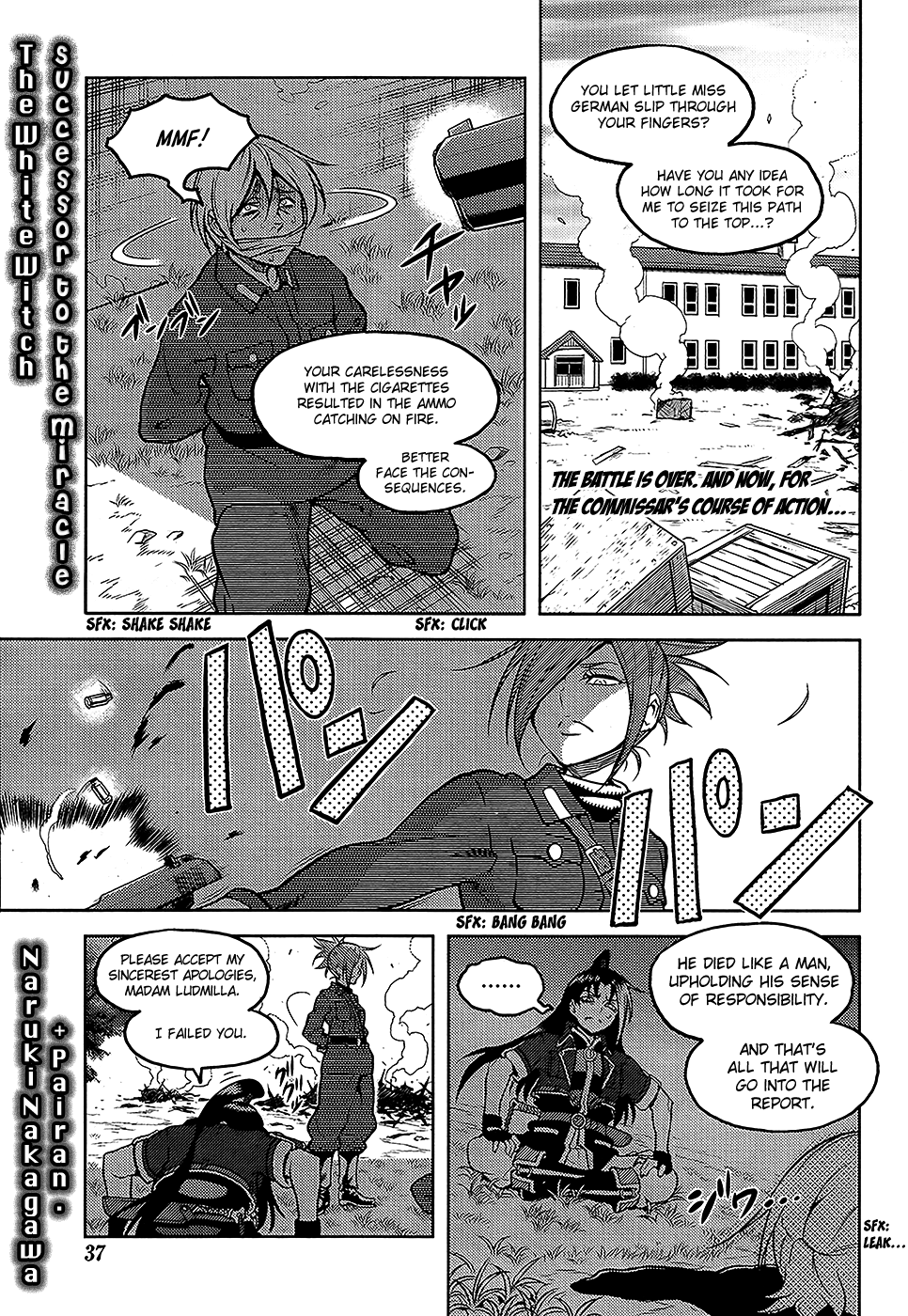 The White Witch - Beautiful Sniper Chapter 3 page 2 - Chapter 3: The White Witch and the Corpse