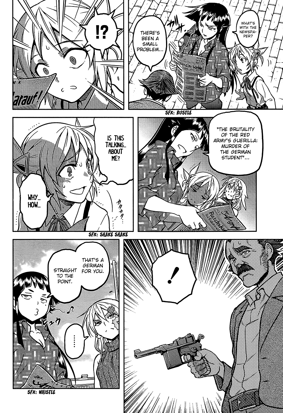 The White Witch - Beautiful Sniper Chapter 3 page 9 - Chapter 3: The White Witch and the Corpse