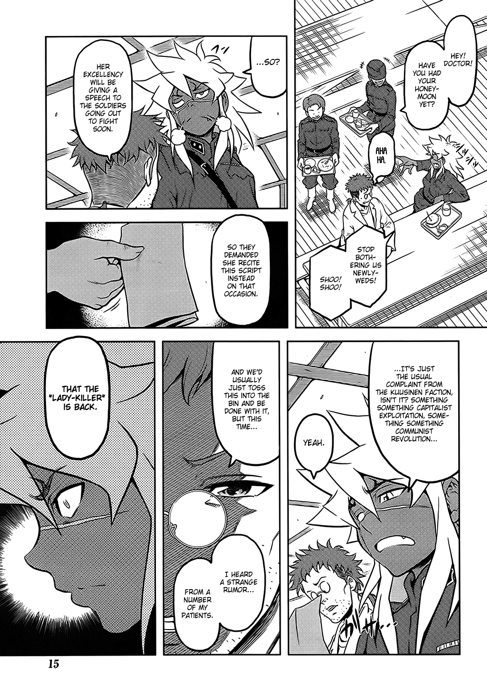 The White Witch - Beautiful Sniper Chapter 4 page 5 - Chapter 4: The Witch and the Pawn