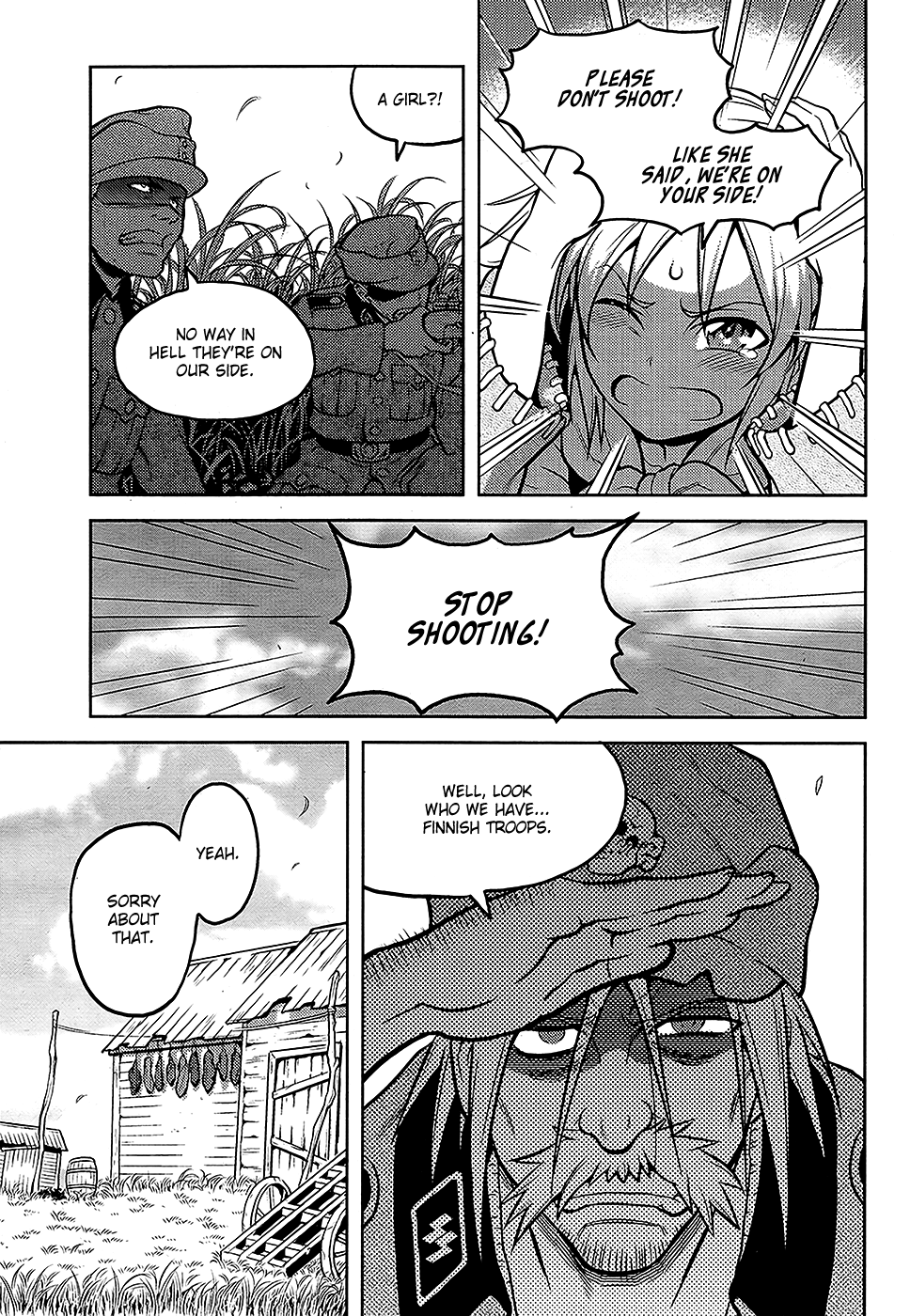 The White Witch - Beautiful Sniper Chapter 6 page 4 - Chapter 6: Wolf's Trap
