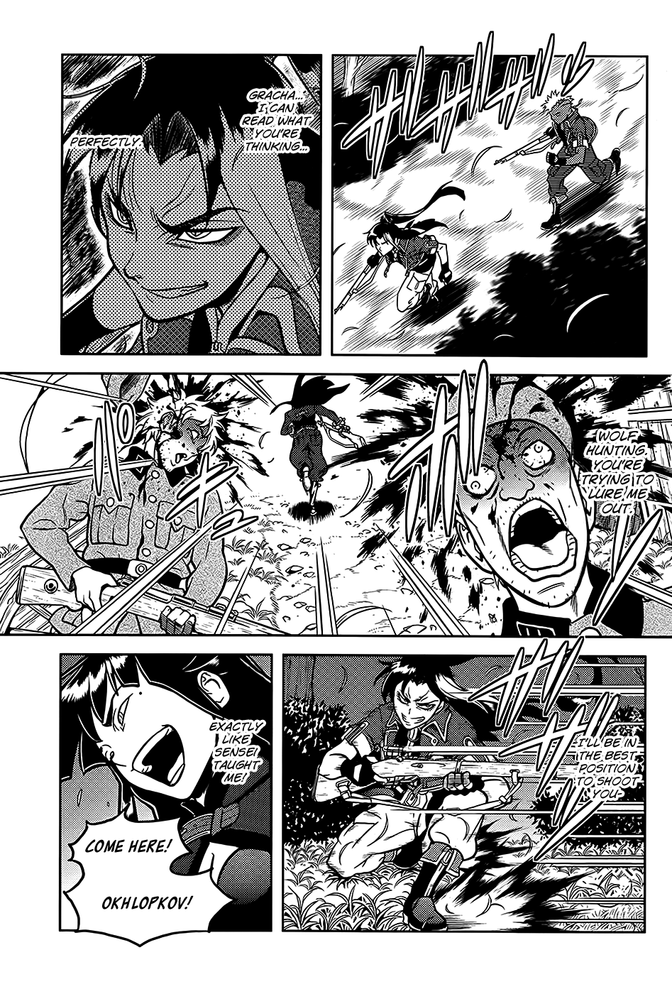 The White Witch - Beautiful Sniper Chapter 7 page 12 - Chapter 7: Wolf Hunt