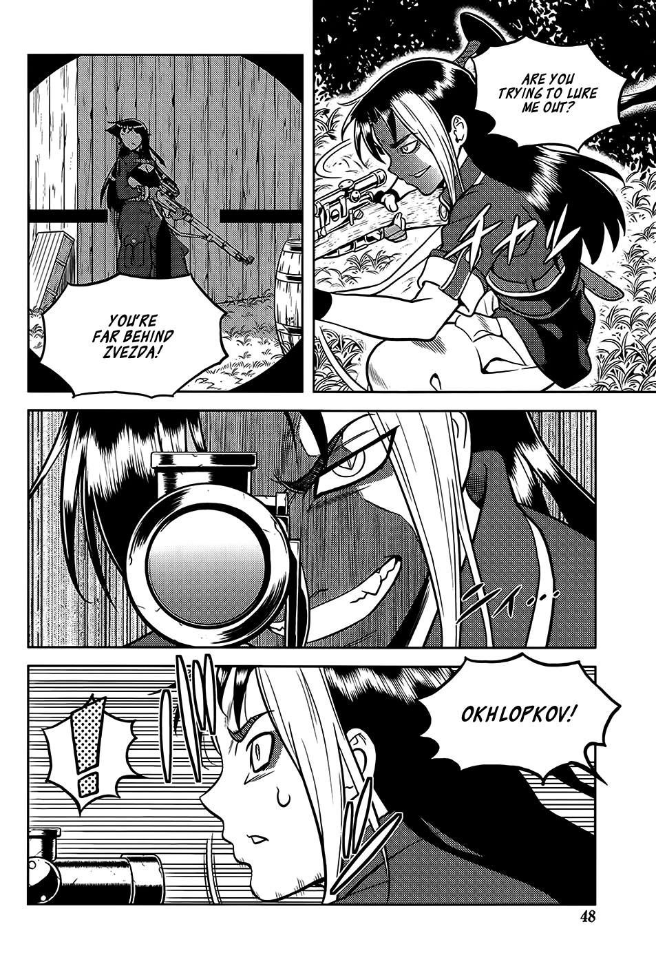 The White Witch - Beautiful Sniper Chapter 7 page 13 - Chapter 7: Wolf Hunt