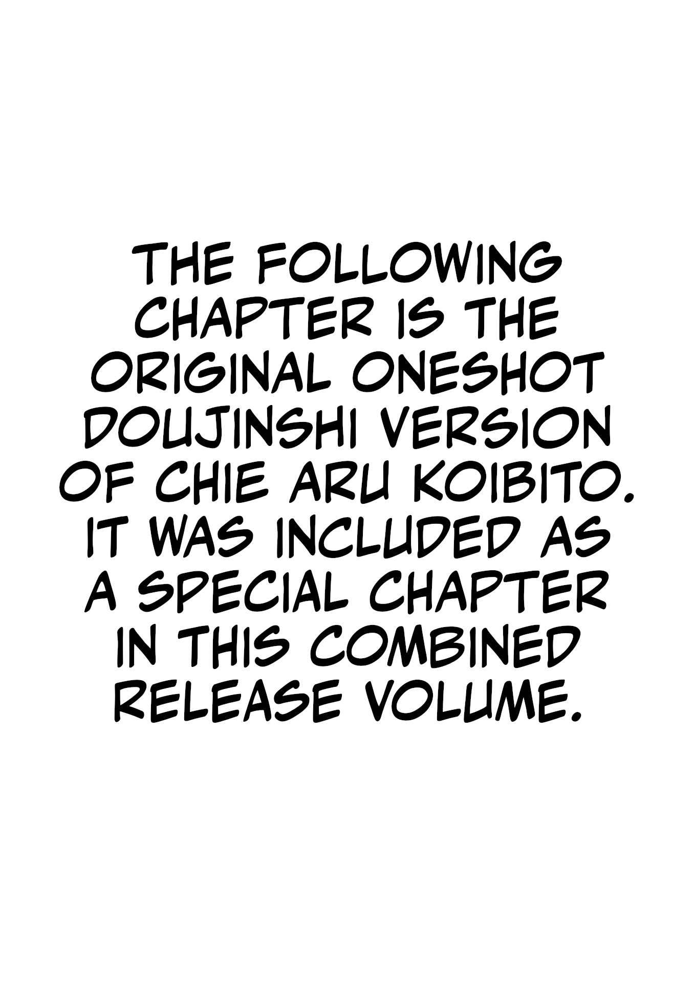 The Wise Lover Chapter 17.5 page 1 - Chapter 17.5: Special Chapter